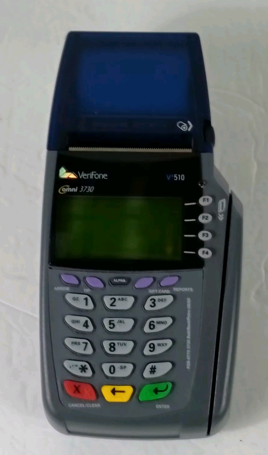 VeriFone OMNI 3730 VX510 Credit Card Reader Terminal Replacement – No Cables