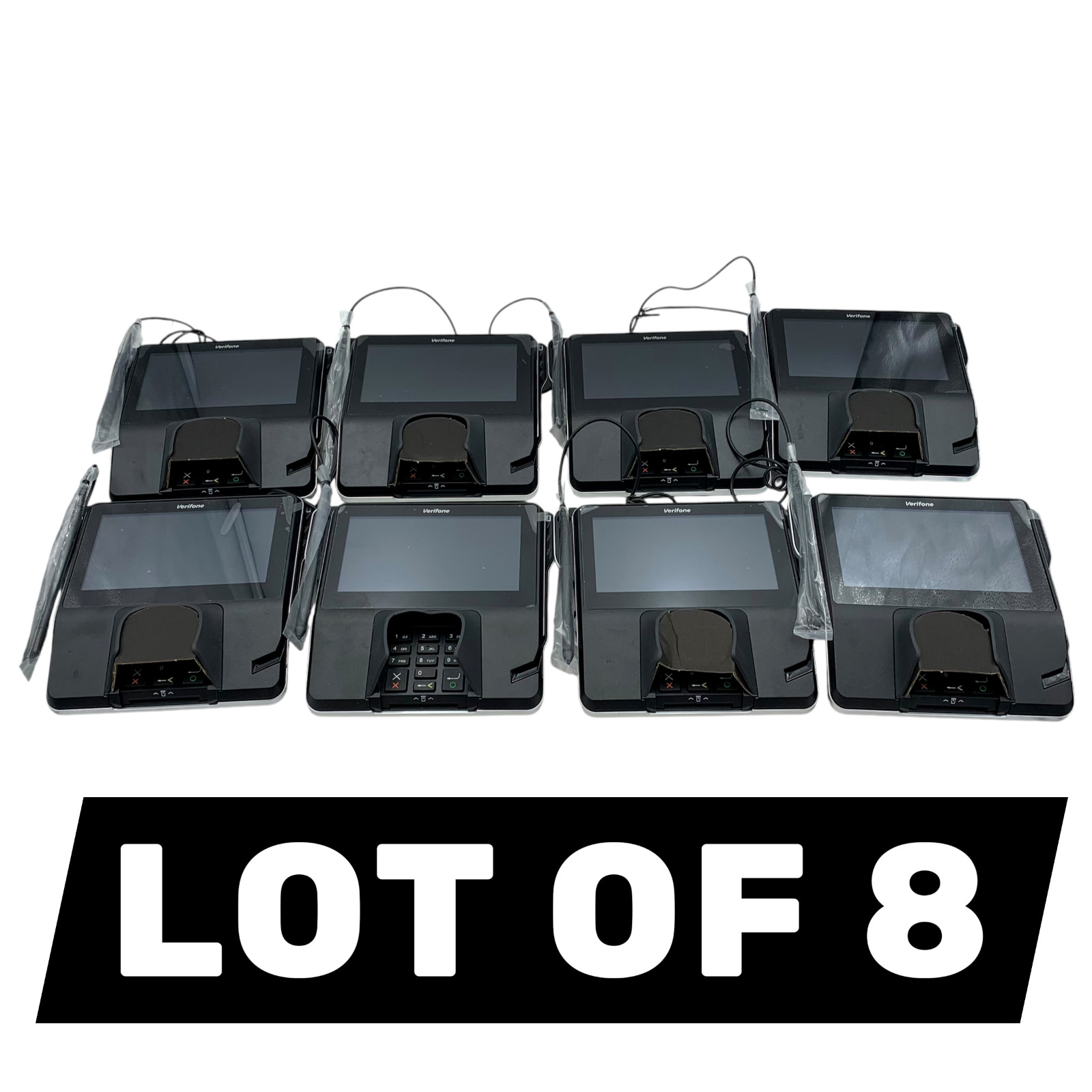 Lot of 8 – Verifone MX925 Credit Card Payment Terminal
