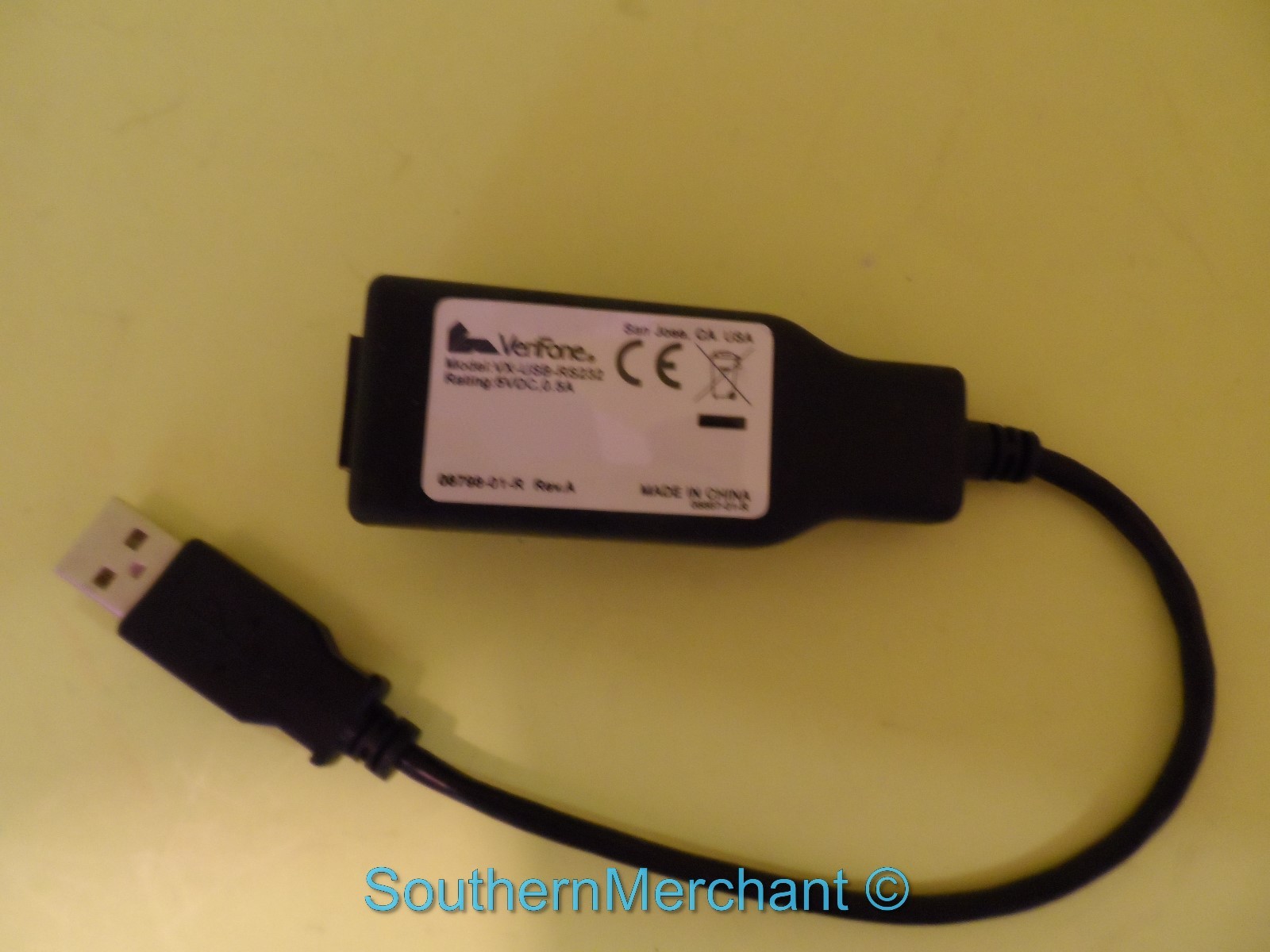 VERIFONE VX520 USB TO RS232 DONGLE