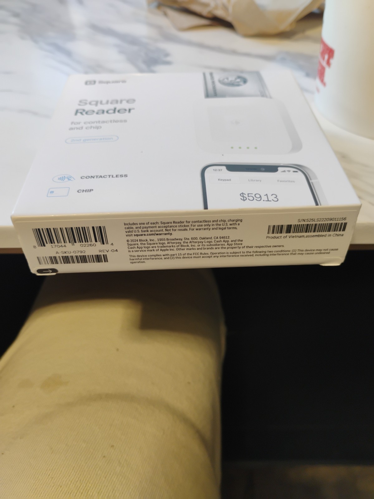 Square Reader For Contactless & Chip (2nd generation)