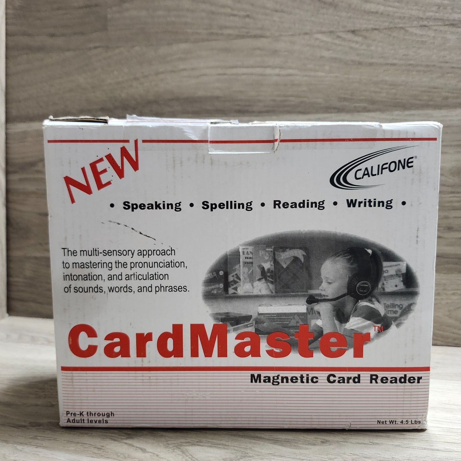 Califone Cardmaster Magnetic Card Reader Series 2000/ model 2010 NIB