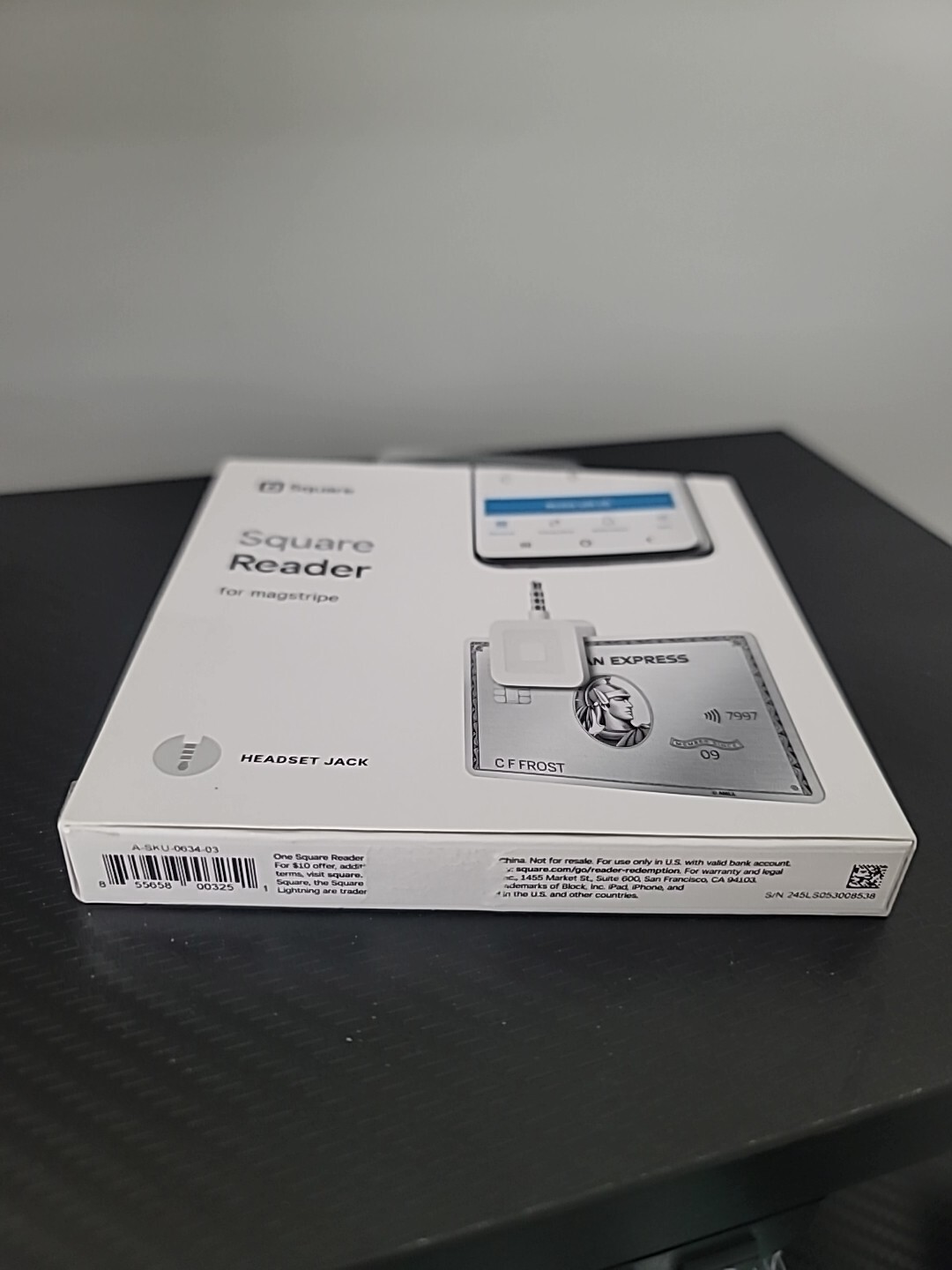 Square Credit Card Reader for iPhone, iPad and Android-NEW
