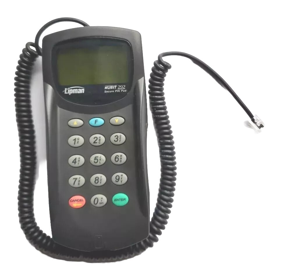 Lipman Nurit 292 Pin Pad ONLY Replacement With RJ11 Cord