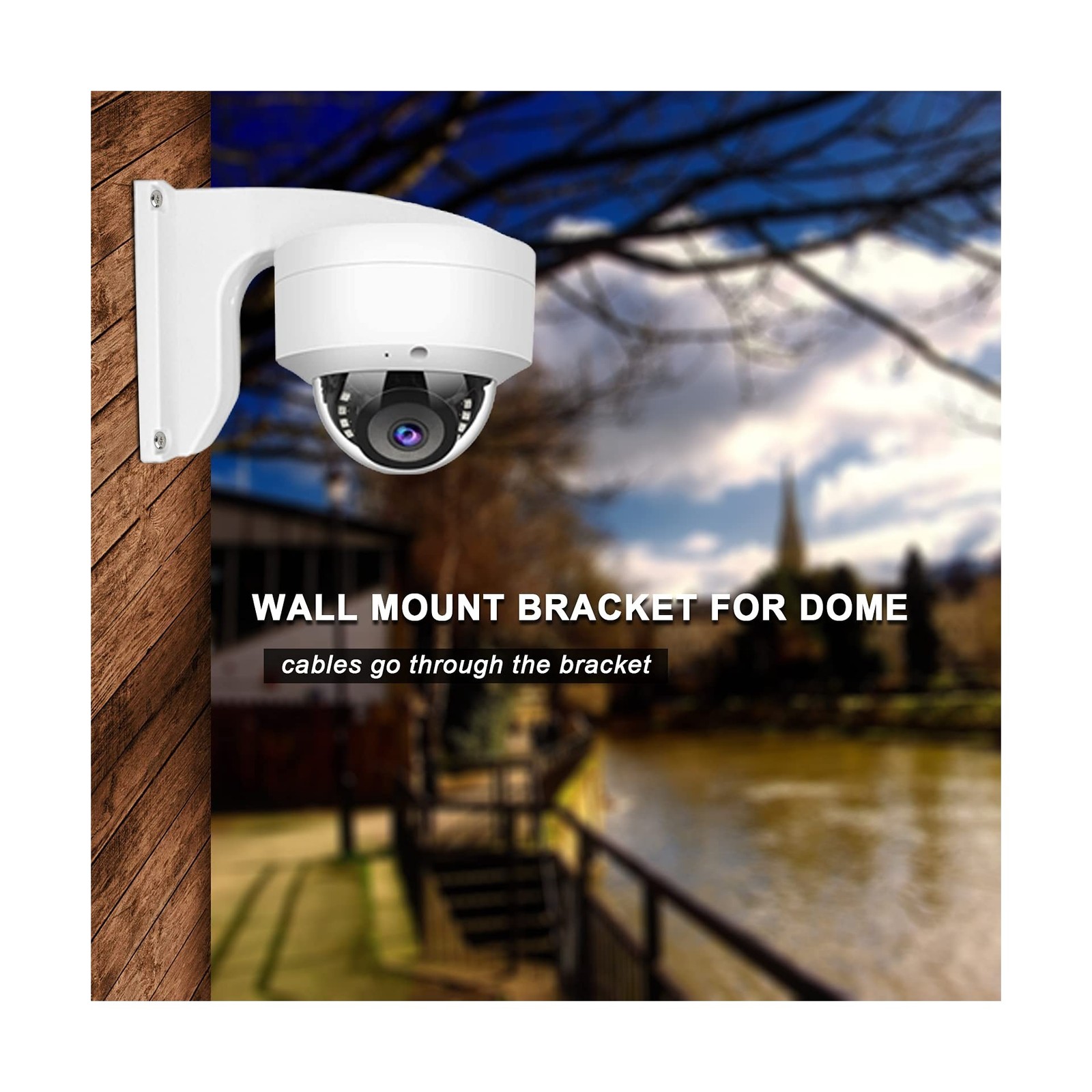 WiTi 4.7 inches Wall Mount Bracket for Dome Security Camera,Dee… FAST USA SHIP