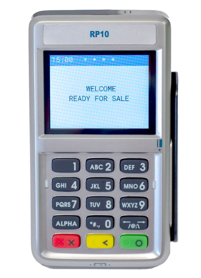 First Data RP10 PIN Pad with Contactless and Chip Card Payments – New