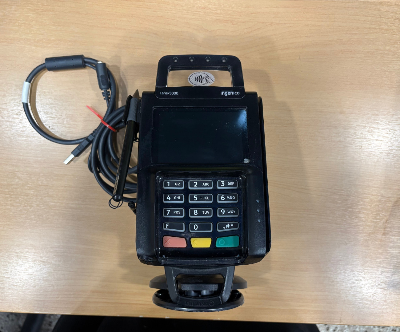 Ingenico Lane 5000 Credit Debit Card Reader Terminal Payment System + PEN READ