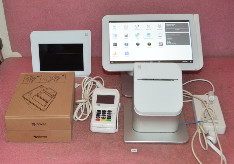 Clover Point Of Sale C100 – Clover Station 1.0 Printer With Accessories.