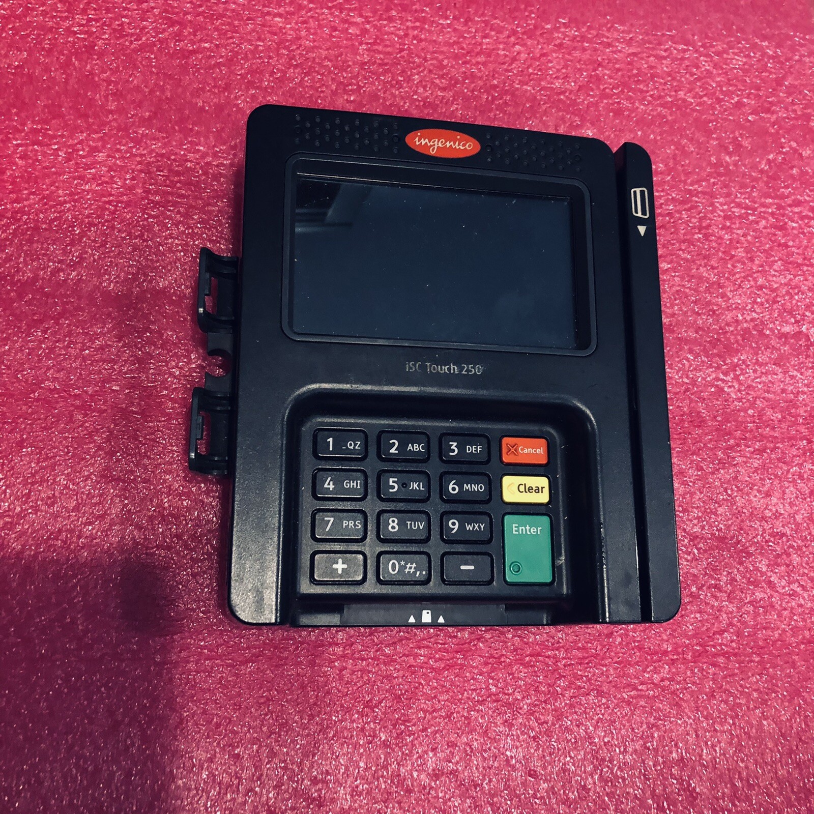ONE Ingenico iSC Touch 250 no Stylus no Power Cables