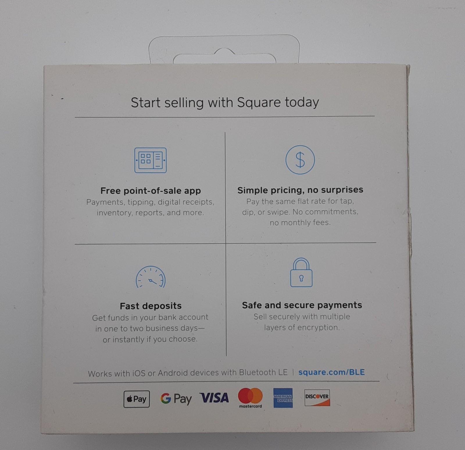 *LOT OF 7* Square Reader For Contactless + Chip A-SKU-0485 | iPhone & Android