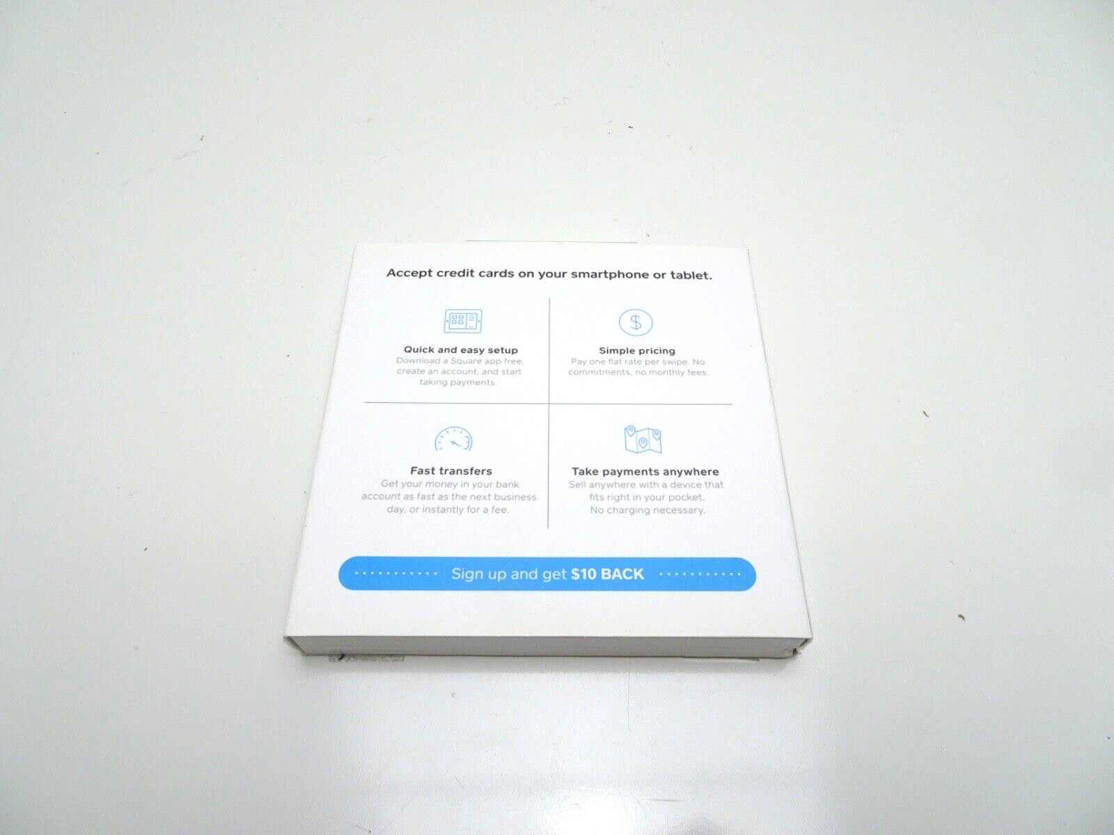 Square Reader for Magstripe (Headset Jack) – OPEN BOX