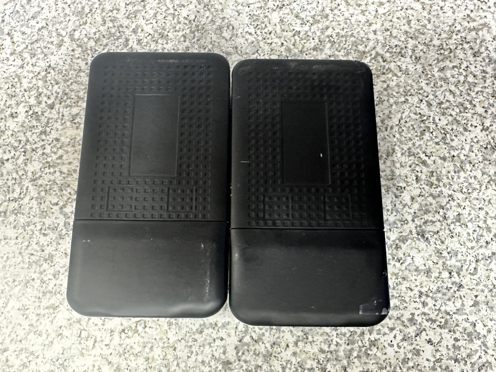 Lot of 2 Ingenico ISMP4 Card Reader w/ Barcode Scanner IMP627-11P3554C