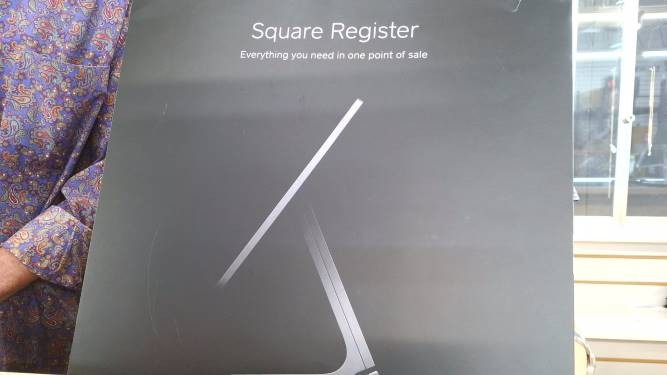 SQUARE REGISTER POS SQUARE CASH REGISTER
