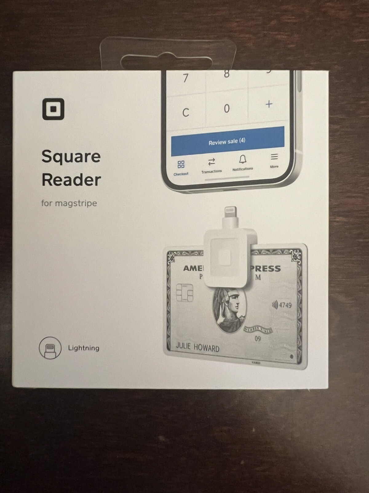 Square A-SKU-0523-02 Reader For Magstripe Lightning Connector BRAND NEW Sealed