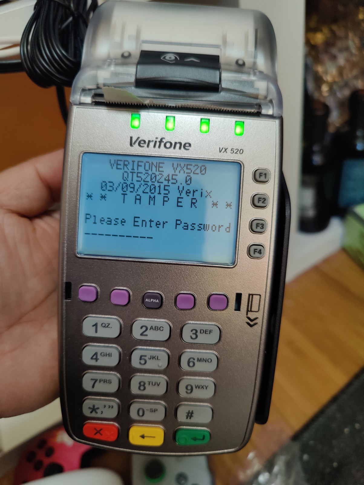 VeriFone VX 520 CTLS M252-653-AD-NAA-3