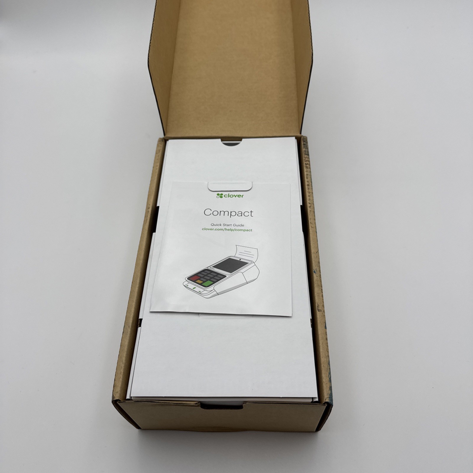 Clover Compact C801 Wired Credit Card Terminal/Reader