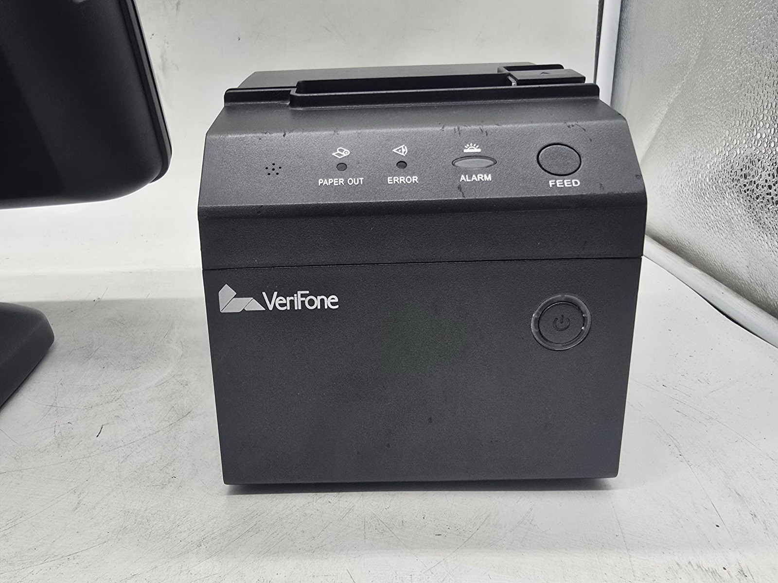 VeriFone MX980i POS Touch Terminal w/ Receipt Printer Barcode Scanner Power Adap
