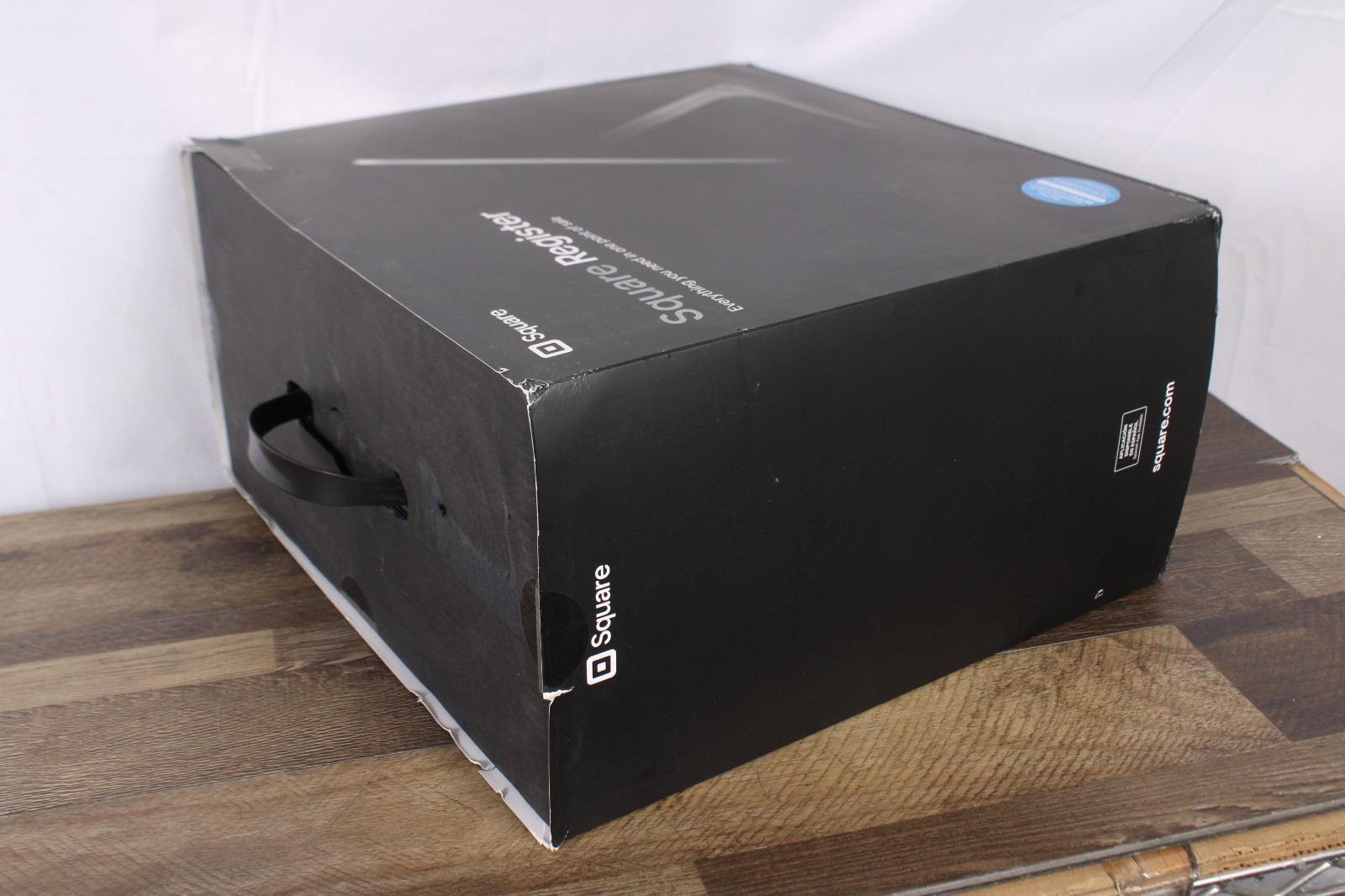 Square Register POS System SPS1-01 w/ Customer Display NEW Sealed Box – Box Wear