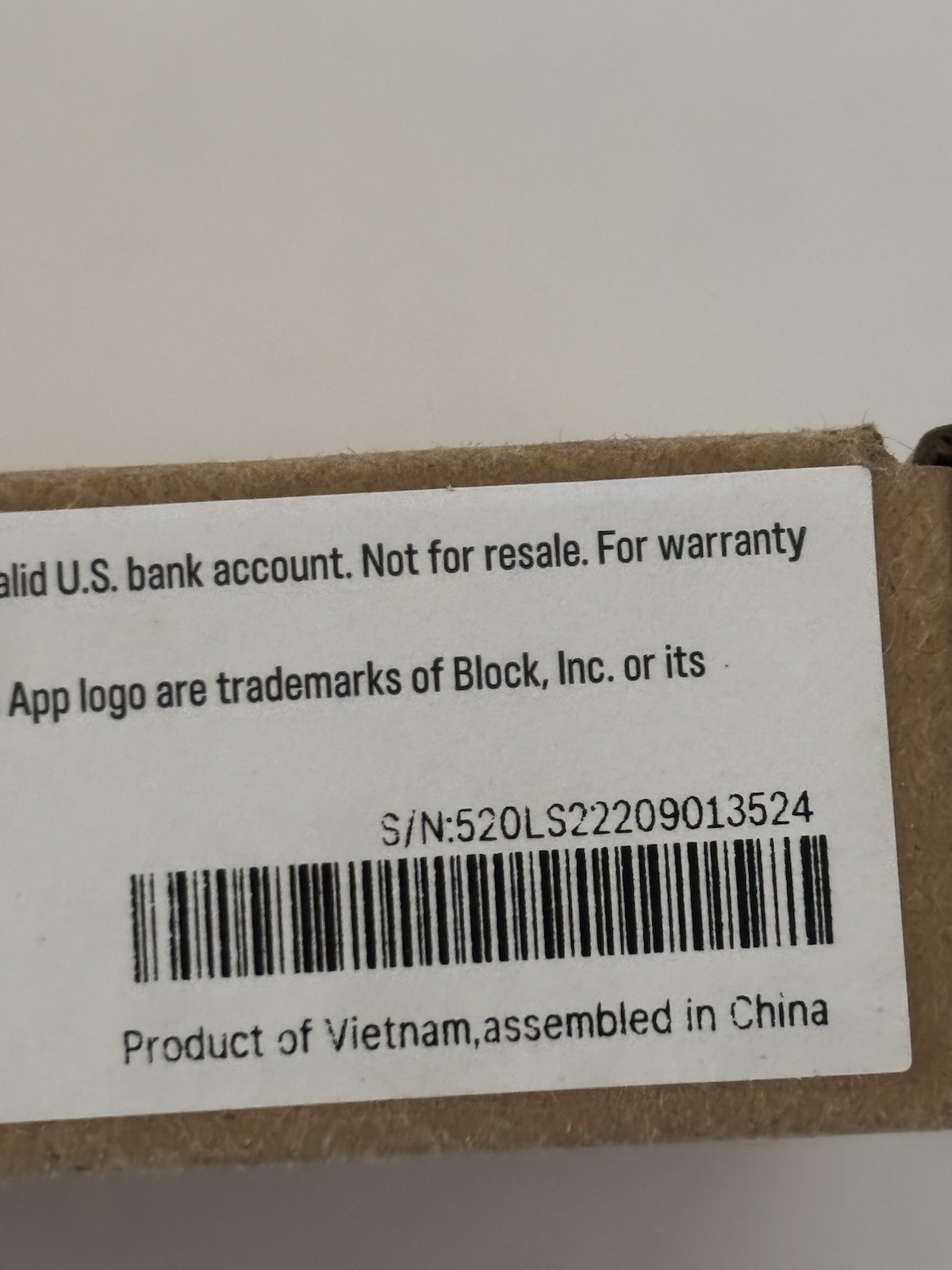 Square Contactless And Chip Card Reader A-SKU-0793