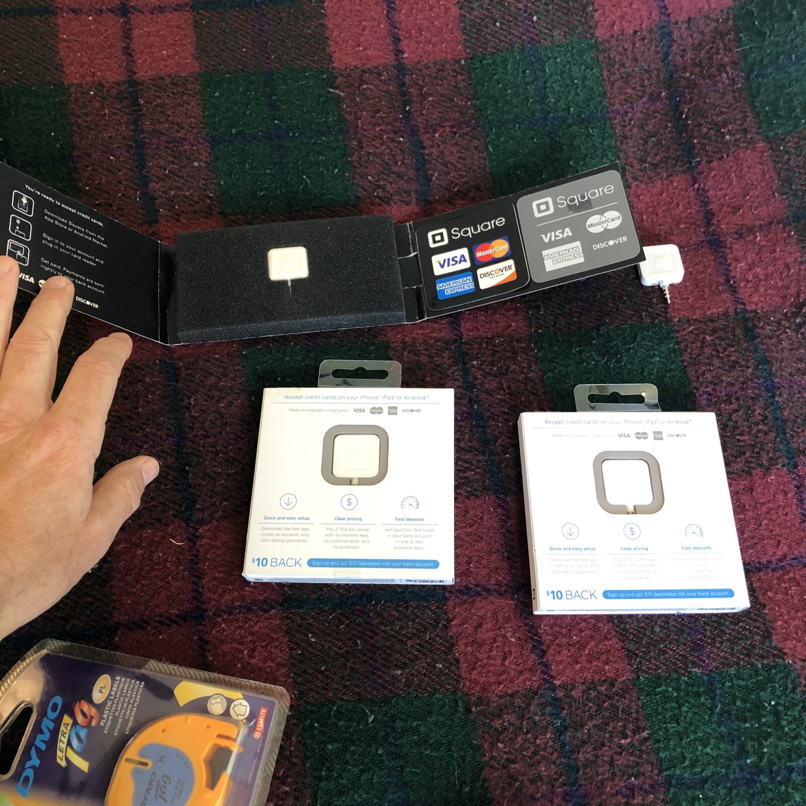 FOURSquare Readers For Magstripe (With Headset Jack) For Android iPhone And iPad