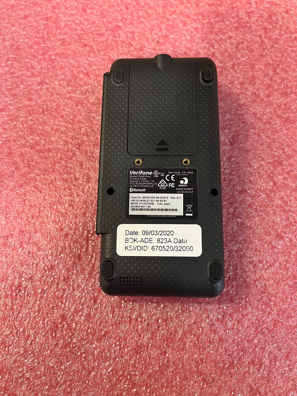 Verifone P400 Plus Stripe Credit Card Terminal M435-003-04-NAA-5
