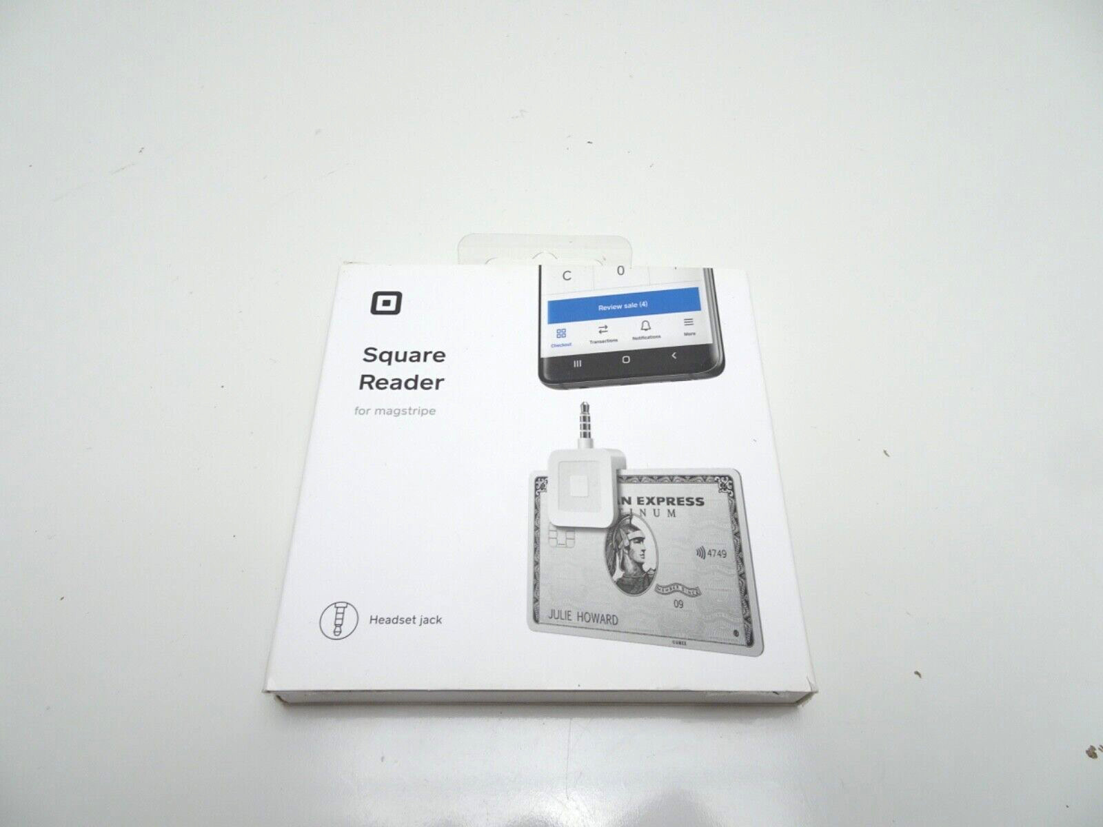 Square Reader for Magstripe (Headset Jack) – OPEN BOX