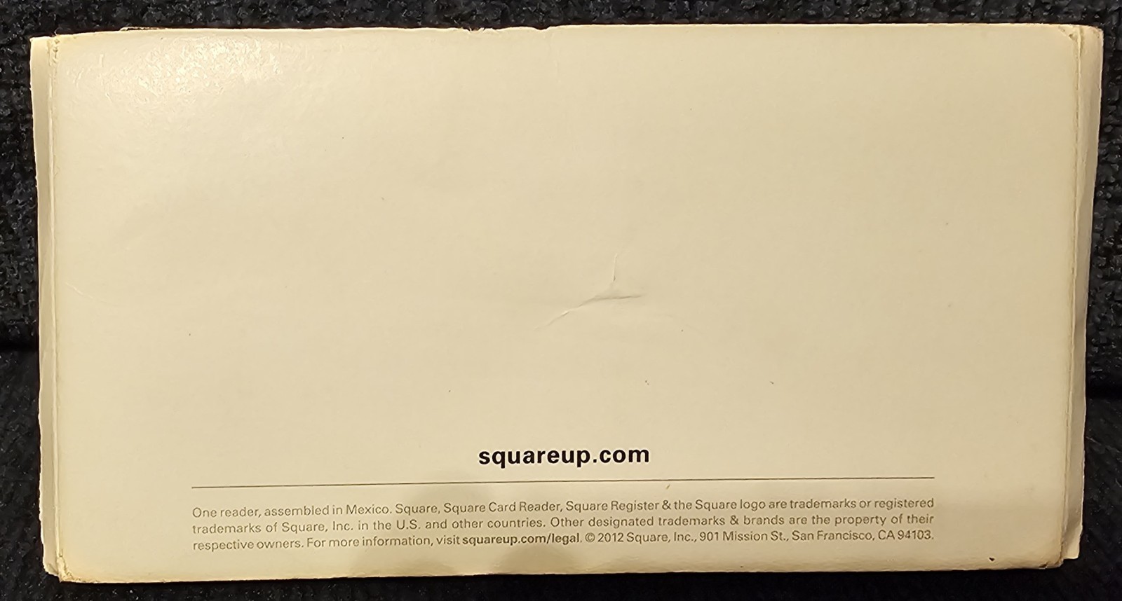 2 Square Credit Debit Card Reader 3.5mm Jack White iPhone Android Lot W/Stickers