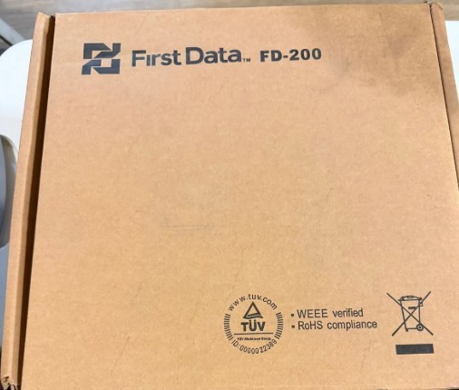 First Data FD200ti Credit Card Check User NEW!!!