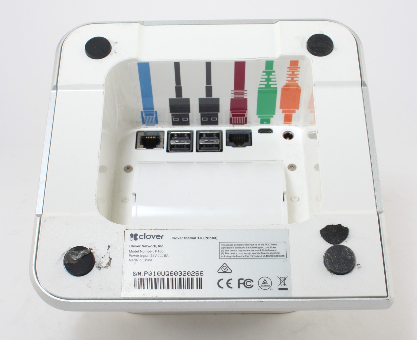Clover Station 1.0 P100 Receipt Printer ; 6170833