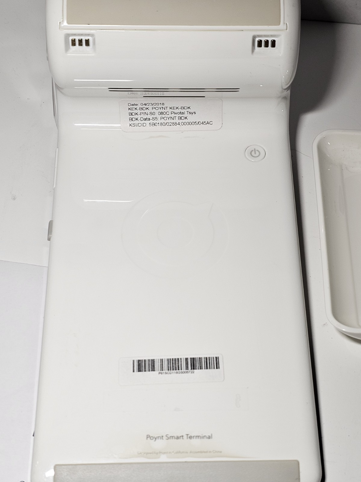 Poynt Smart Terminal Wireless Credit Card Reader (Untested)