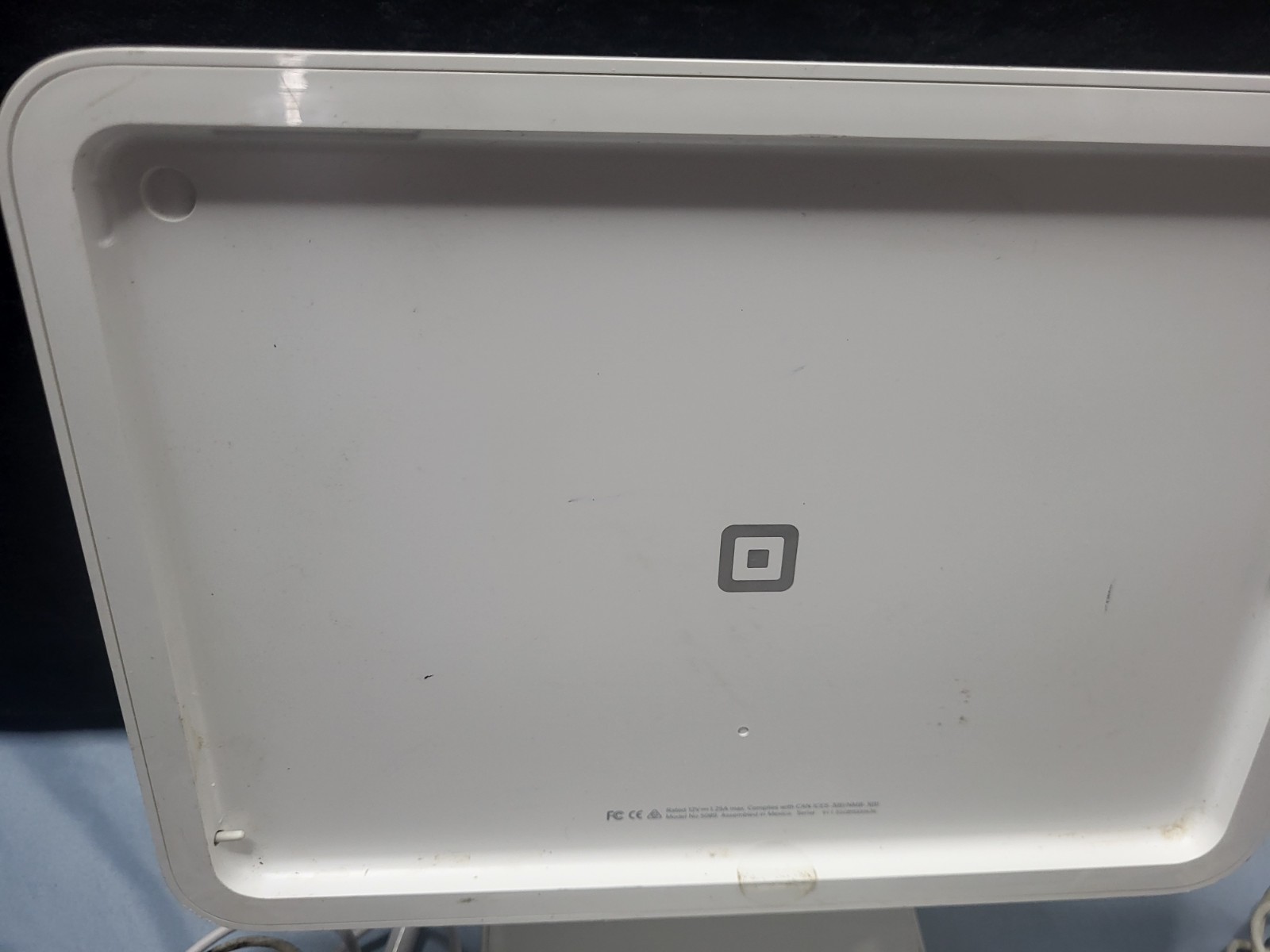 Square Stand for iPad – White (A-SKU-0453-03)