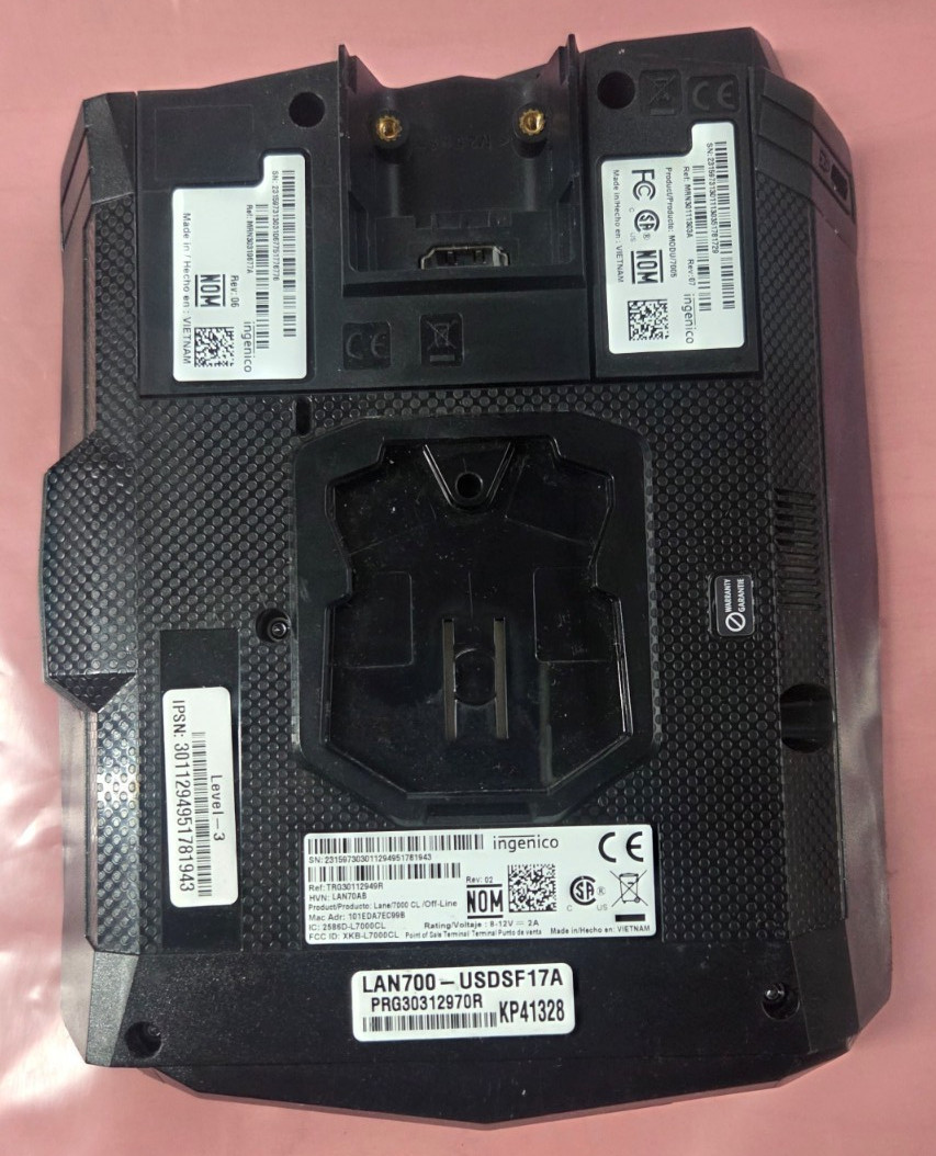 INGENICO Lane/7000 Credit Card Terminal