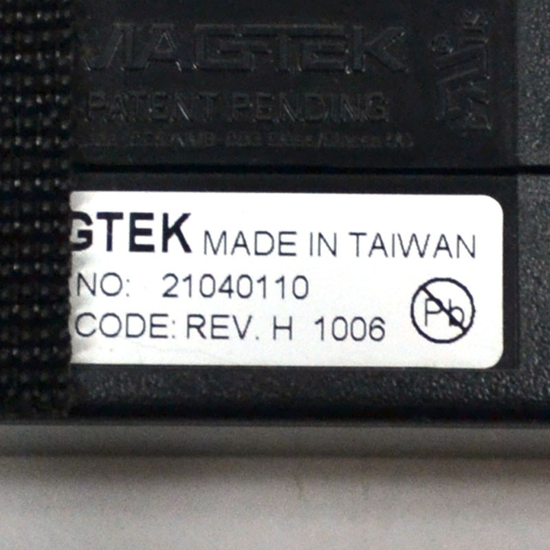 Magtek 21040110 USB KB Sureswipe Card Reader w/Goldtouch GTC-0077 Numeric Keypad