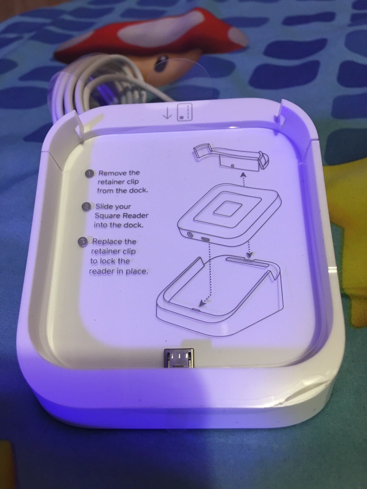Square Dock for Contactless Credit Card Reader PLEASE READ DESCRIPTION