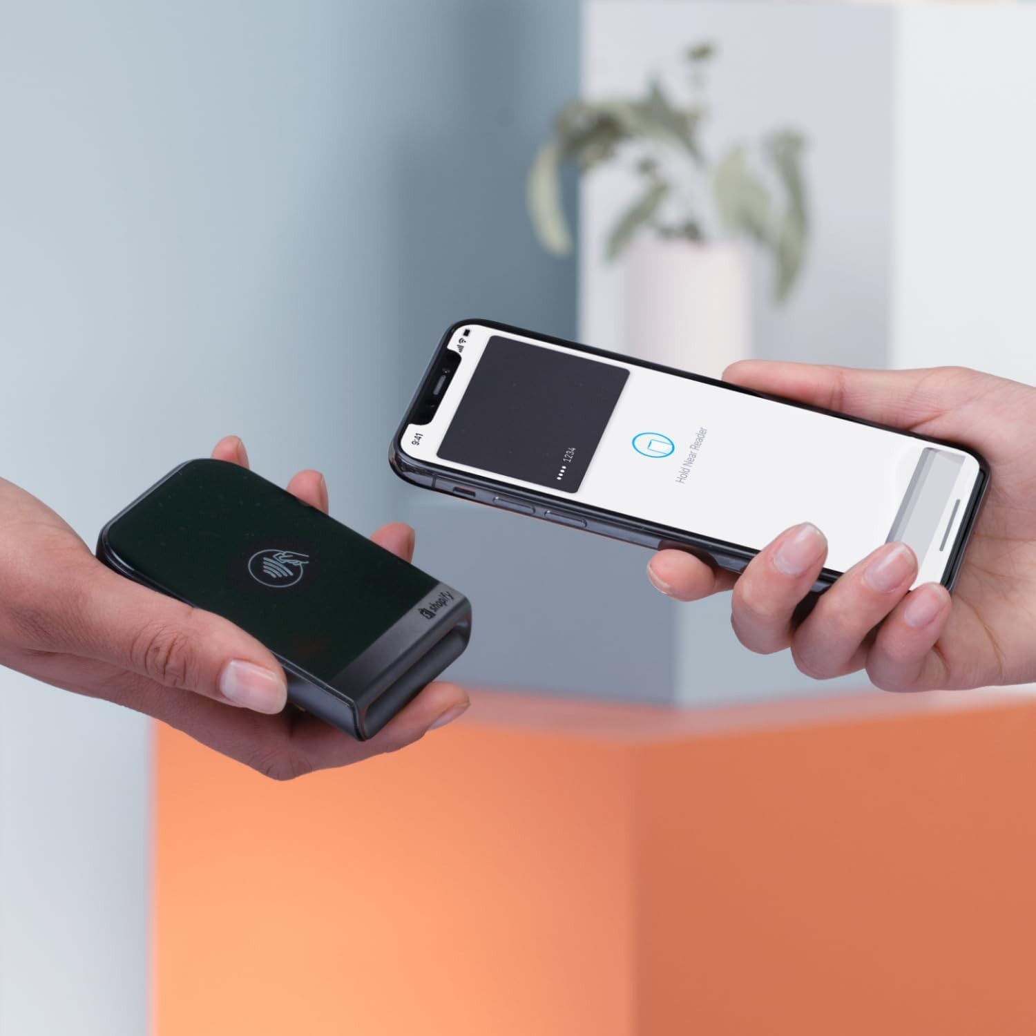 Shopify Tap & Chip Card Reader Model S1801B POS Wireless Bluetooth No Dock