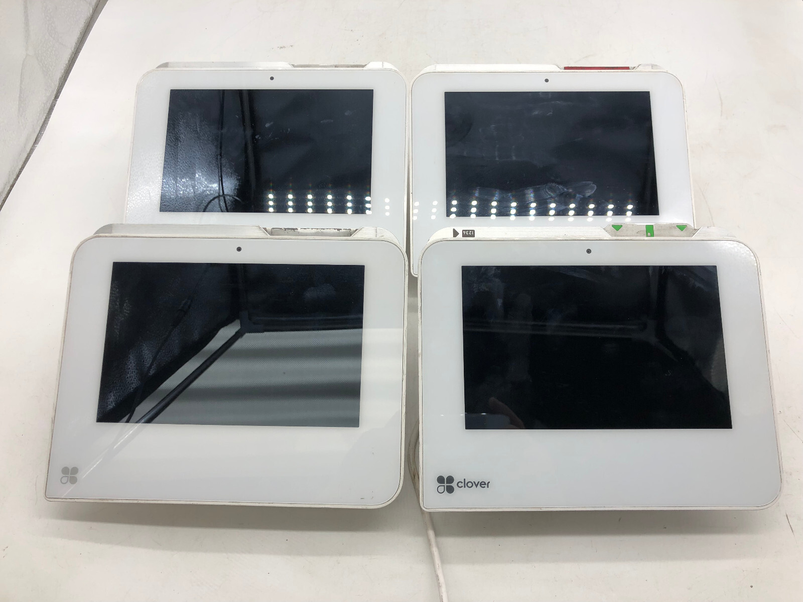 Lot of 4 Clover Register- Mini Wifi C300 For Parts