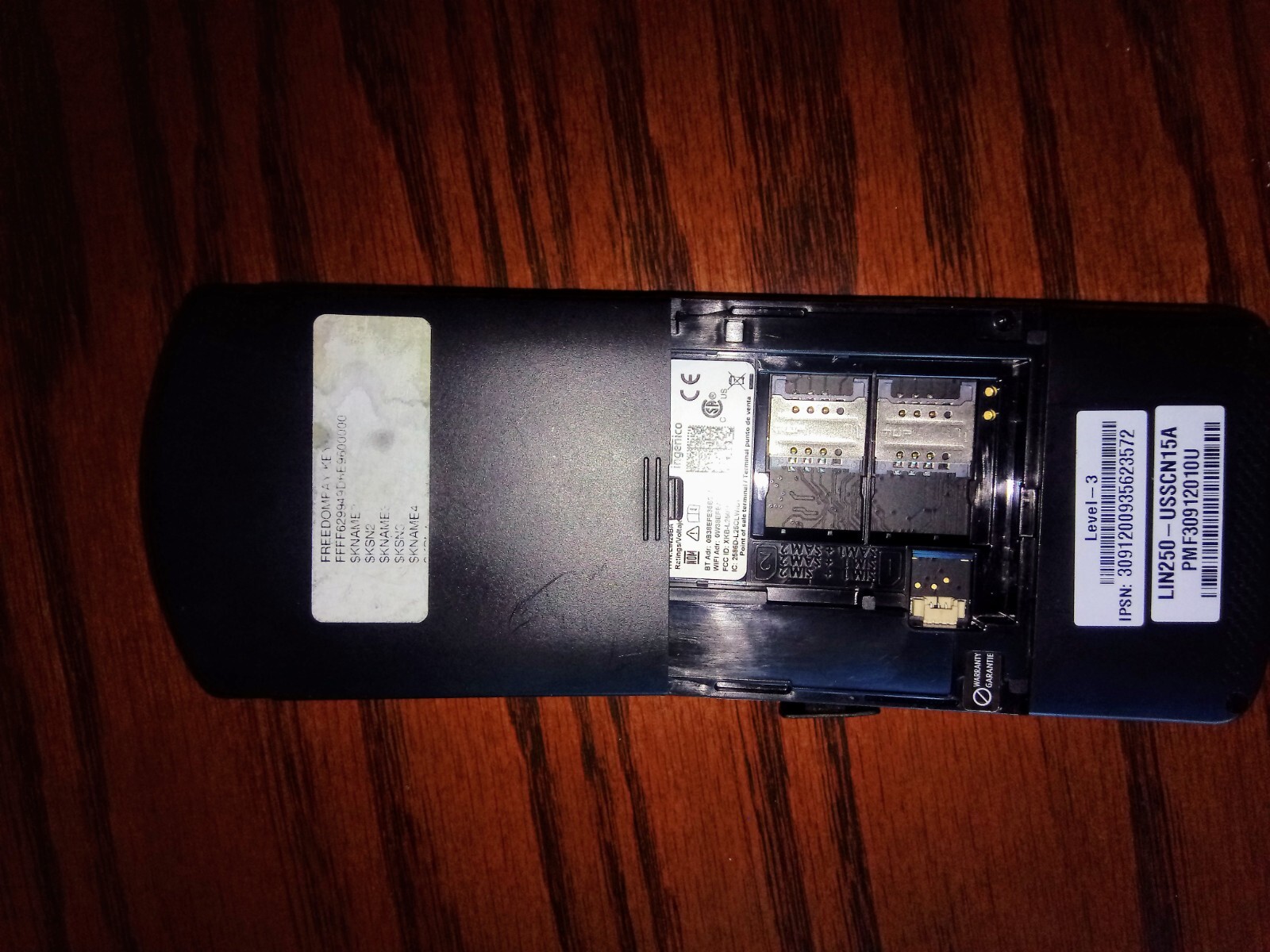 Ingenico Link 2500 PMF30912010U Wireless Terminal W/battery 3N0108063