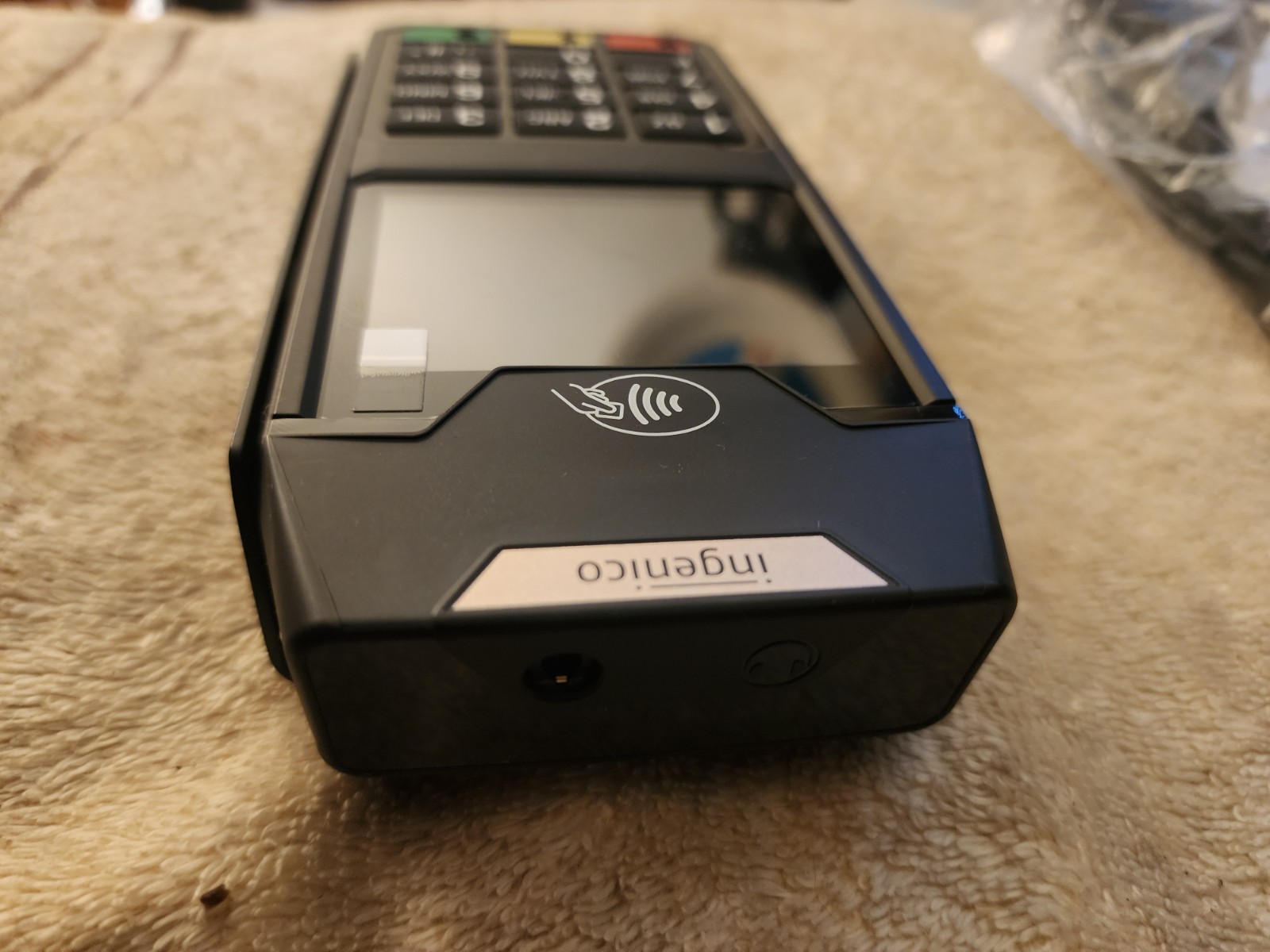 Ingenico Lane 3600 Card Reader Terminal Contactless HARNESS & POWER SUPPLY