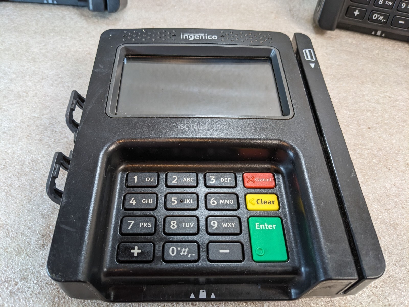 🔥Lot of 3🔥 Ingenico ISC Touch 250 Payment Terminal ISC250-V4 – Untested