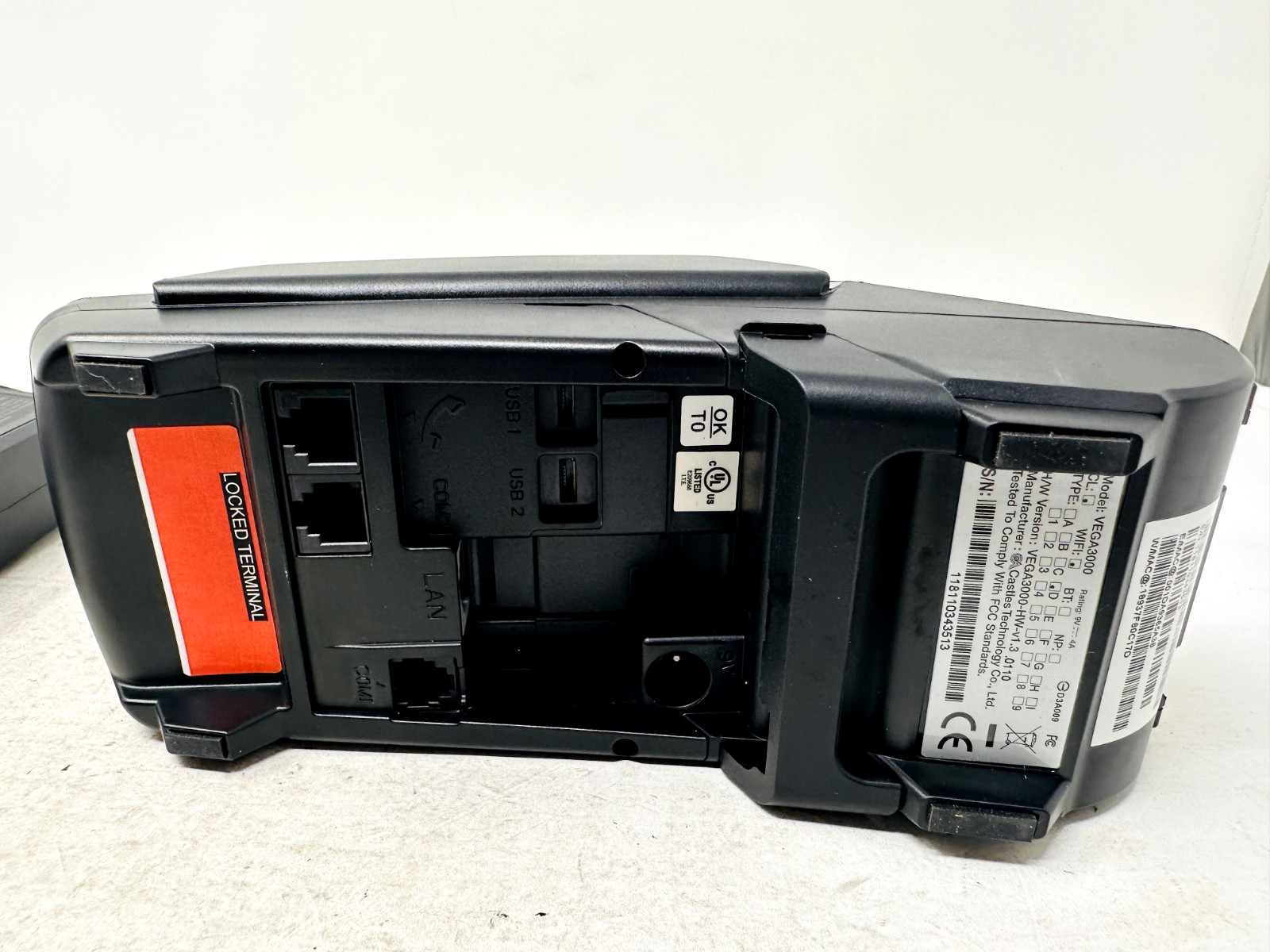 Dejavoo Z11 WiFi Vega 3000 Credit & Debit Card Processor (Locked Terminal)