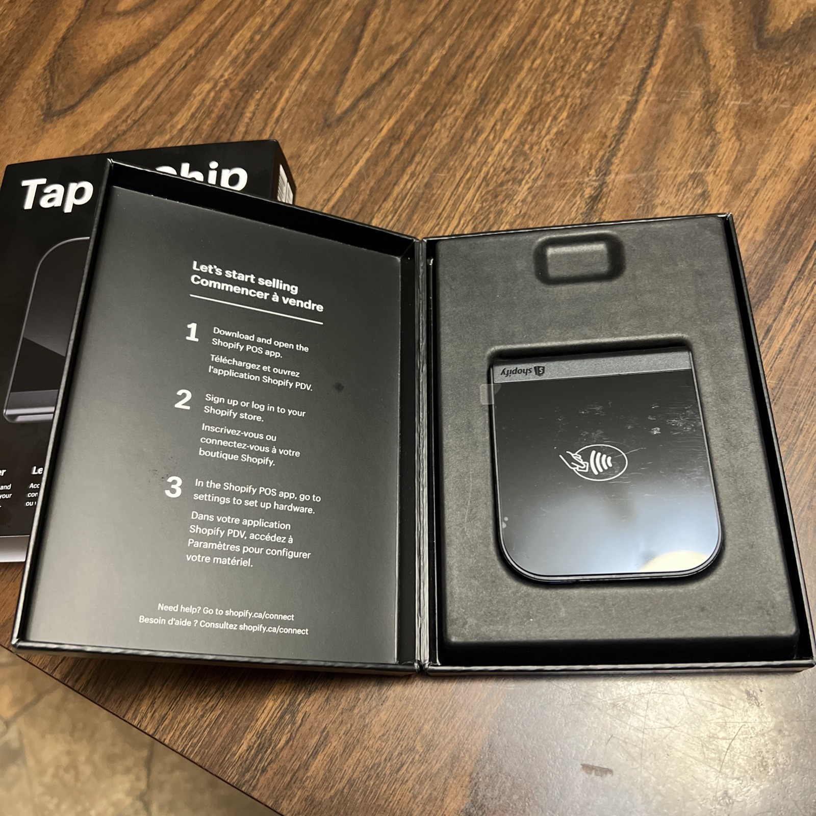 Shopify Tap & Chip Card Reader – New Never Opened Contactless EMV Payment Reader