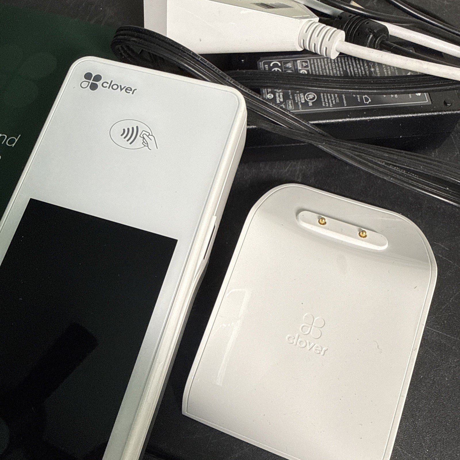 Clover Flex Starter Kit Wireless Touchpad K400 Pos System Reader With H305