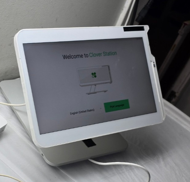 Clover Station C500 Point of Sale POS System P550 Printer HUB & Power | Reset