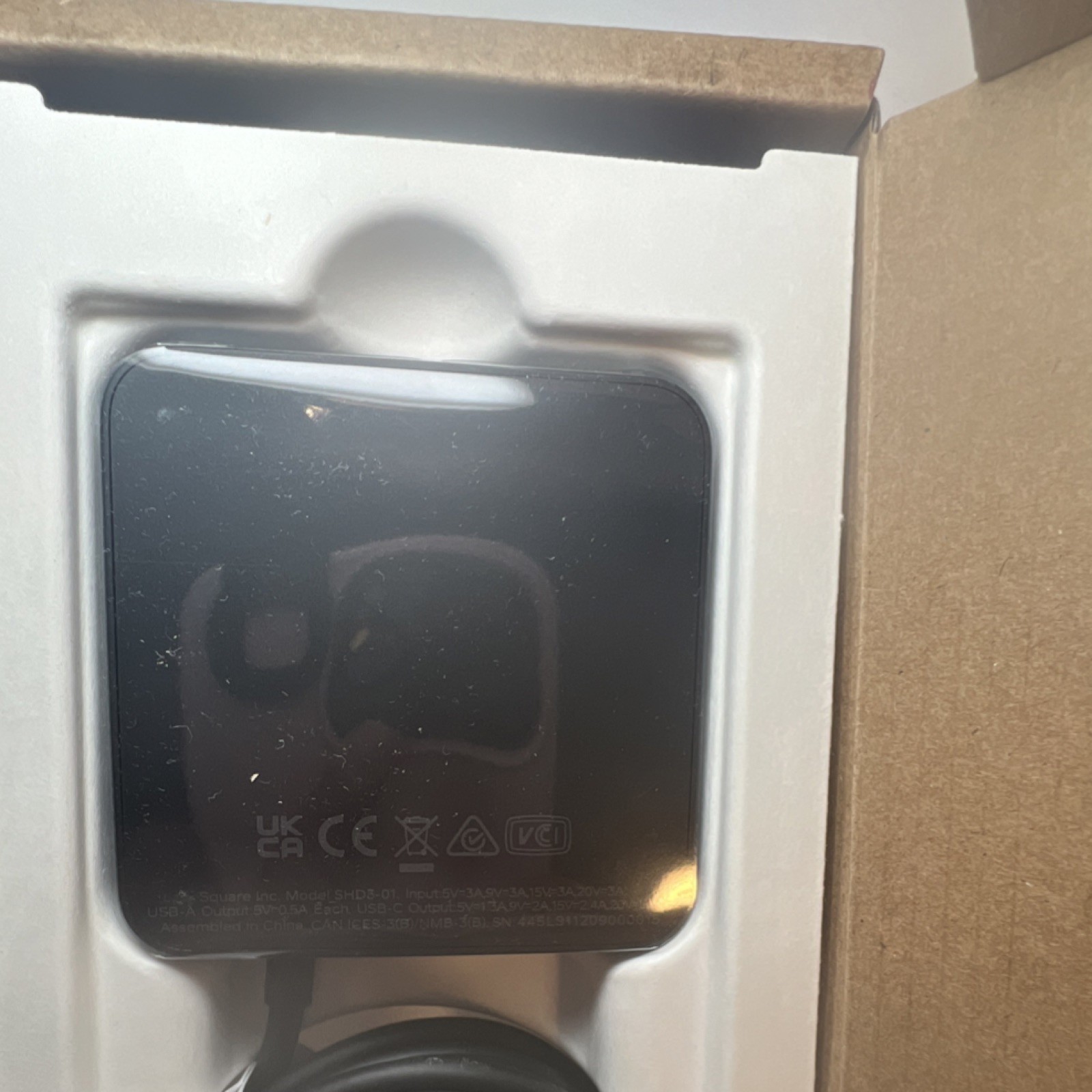 Square Terminal Hub SH3D-01 USB-C Wired (A-SKU-0816-03) for Square Terminal