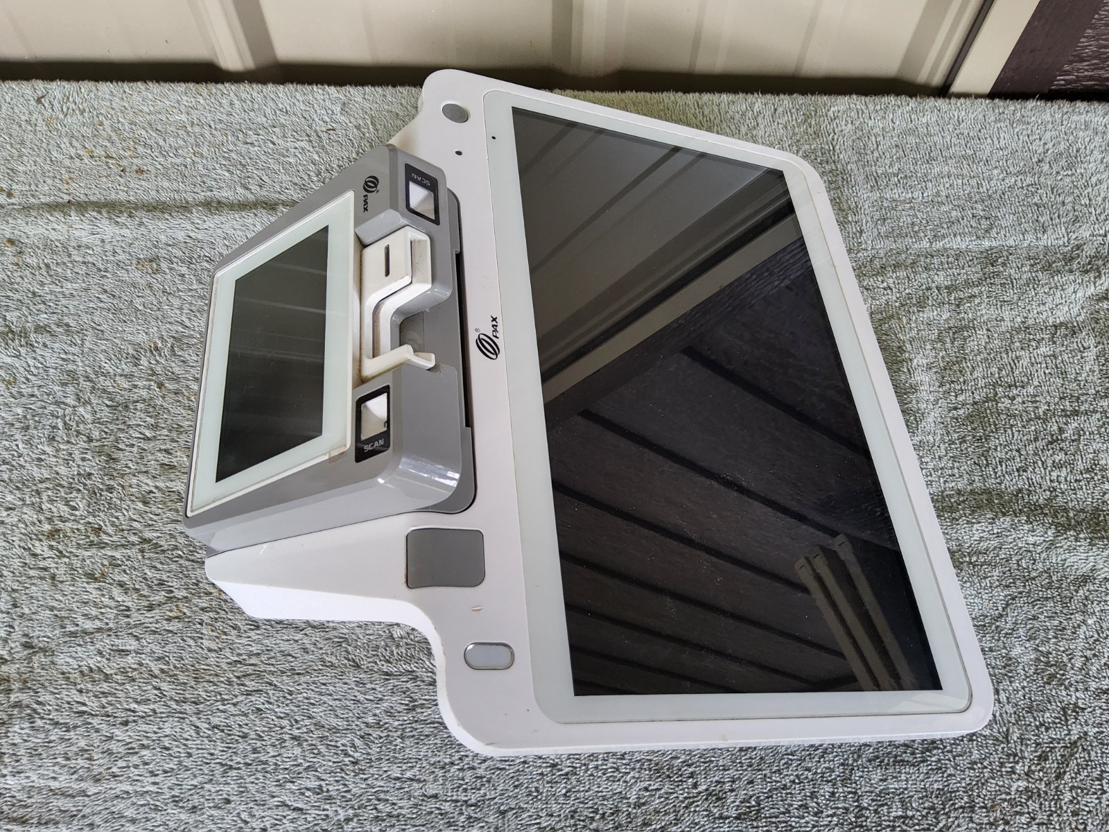 PAX E700 Android All in One 12.5″ POS Payment Terminal Sold As Is