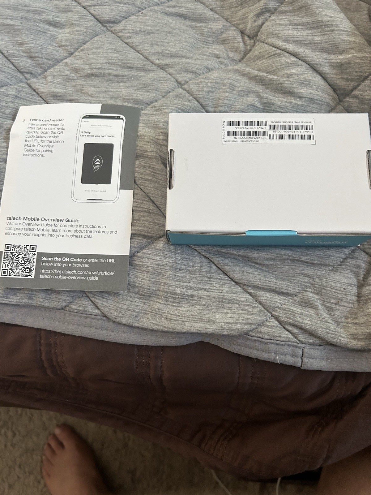 Ingenico Moby 5500 Mobile Card Reader all Card Types MOB55BBBAb