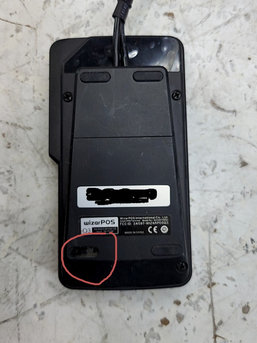 Dejavoo Wizarpos Q3 POS Terminal USB Ethernet Black SEE NOTES