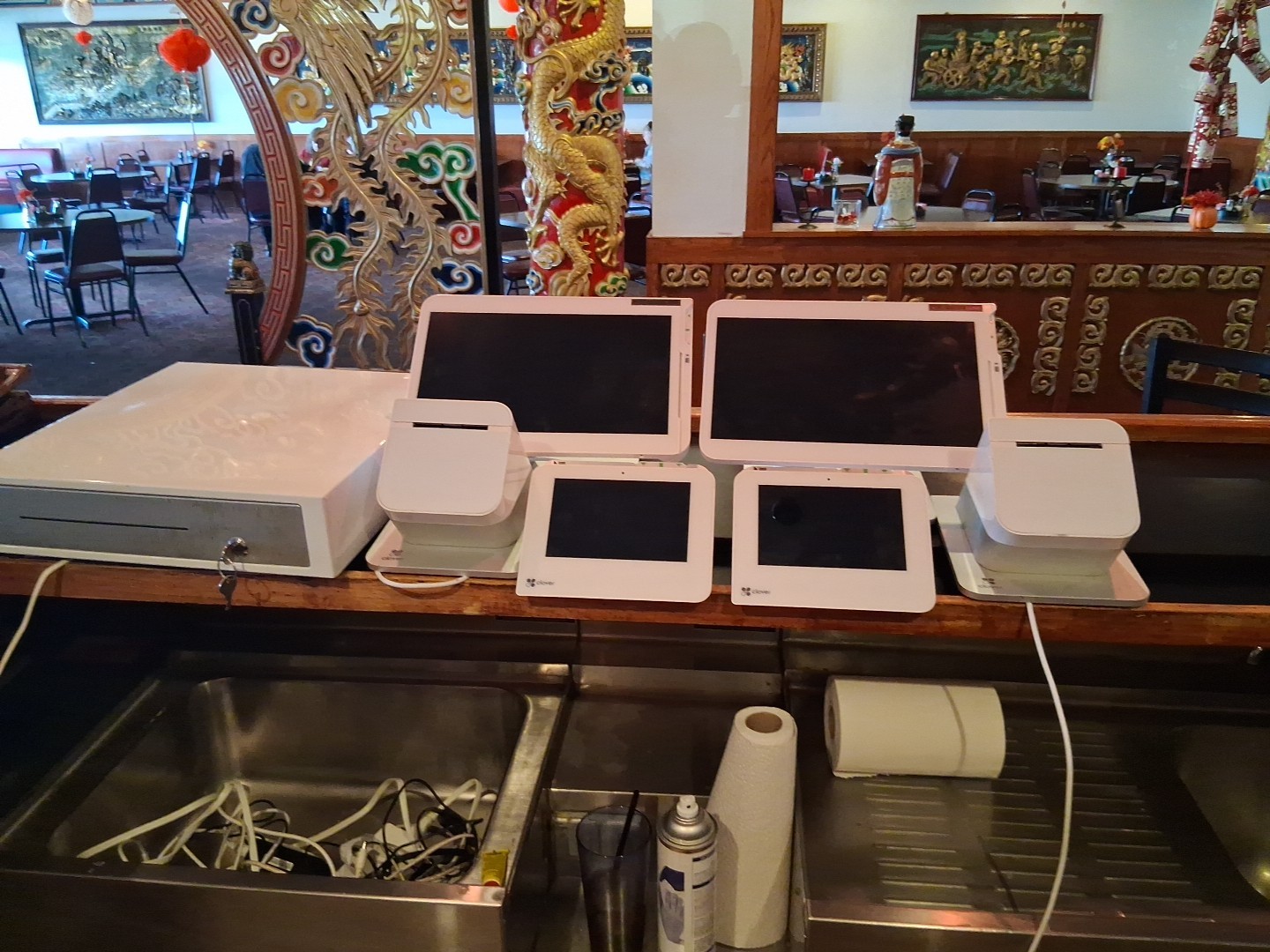 Clover Station C500 POS System with P550 H500 Models