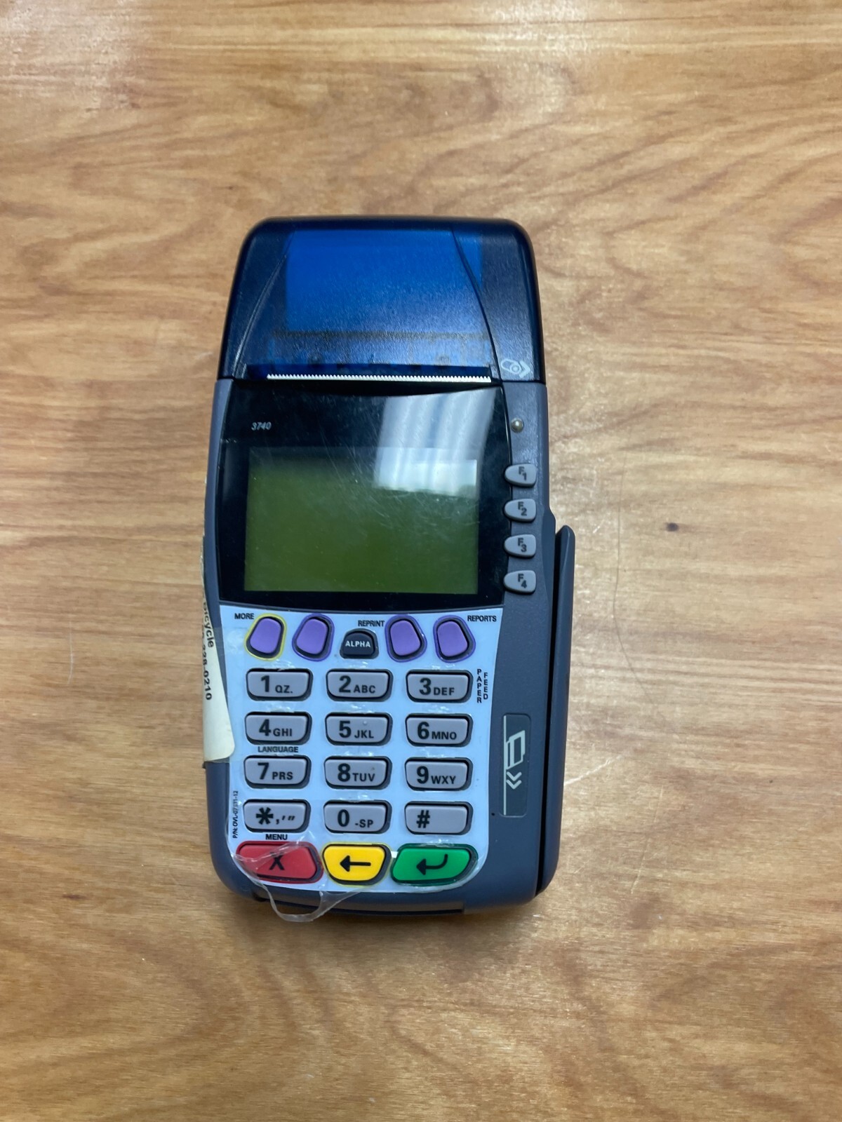 Lot 5 Untested Card Readers, 2 Verifone VX805, 2 ingenico iPP350, Verifone 3740