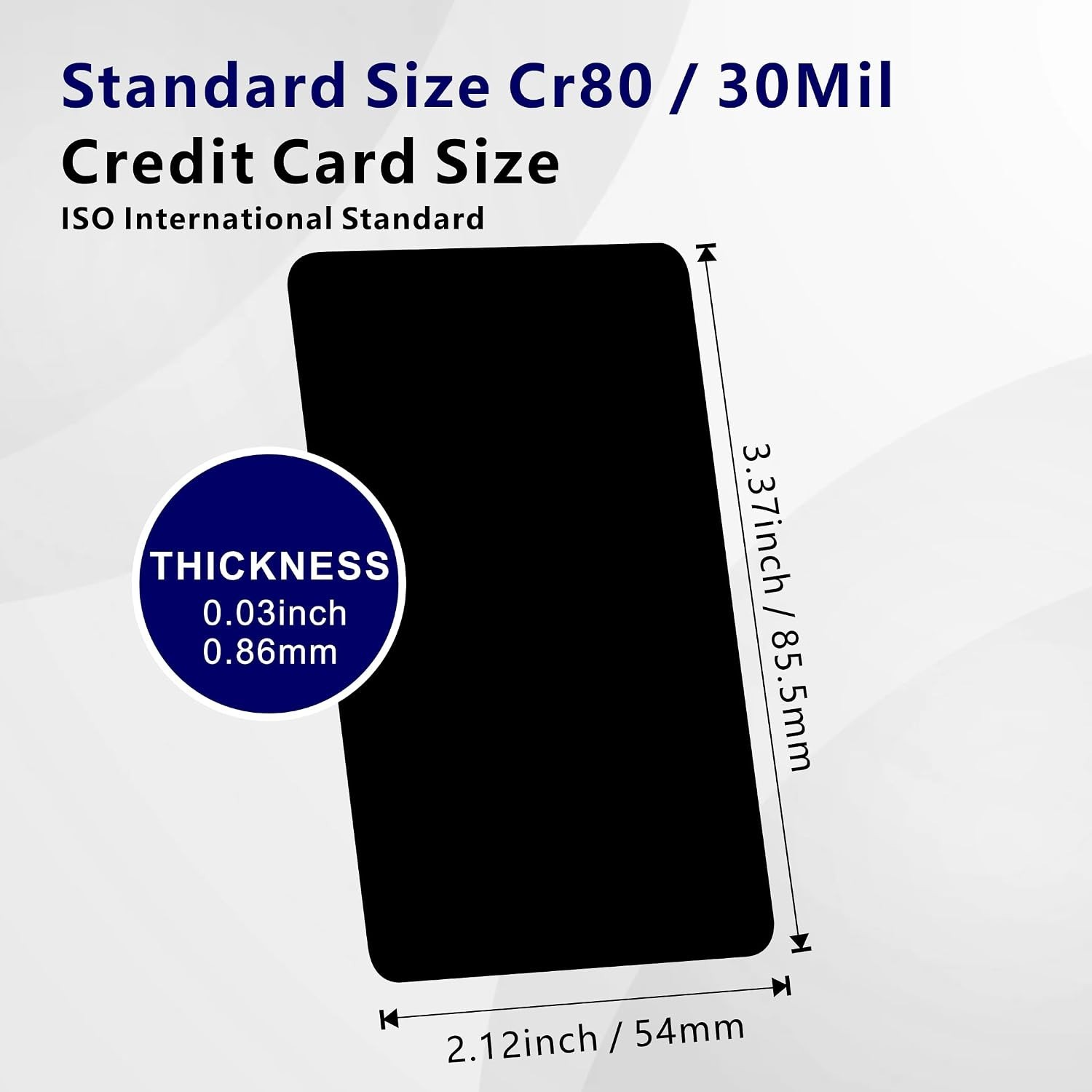 10pcs NFC Tags NTAG215 NFC Cards NFC Business Card Black NFC Card Programmabl…