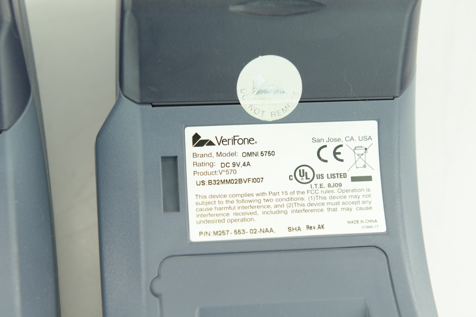 3 Verifone Vx 570 Credit Card Reader Terminal – POS Point of Sale